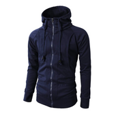 Herren-Hoodie mit Reißverschluss-Bombardina.de