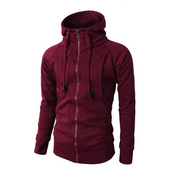 Herren-Hoodie mit Reißverschluss-Bombardina.de