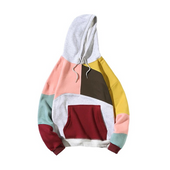 Mehrfarbiger Herren-Hoodie-Bombardina.de