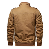 Herren-Übergangsjacke im Military-Stil-Bombardina.de