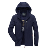 Herren Winterjacke mit Kapuze-Bombardina.de