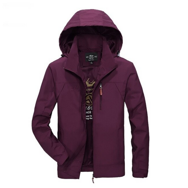 Herren Winterjacke mit Kapuze-Bombardina.de