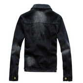 Herren-Jeansjacke mit tailliertem Schnitt-Bombardina.de