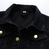 Herren-Jeansjacke mit tailliertem Schnitt-Bombardina.de