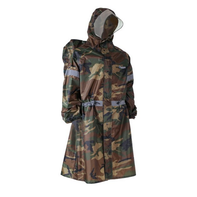 Regenjacke für Herren mit Platz für Rucksack-Bombardina.de