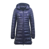 Lang geschnittene Übergangsjacke für Damen-Bombardina.de