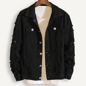 Herren-Jeansjacke in Distressed-Bombardina.de
