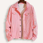 Herren-Jeansjacke in Distressed-Bombardina.de