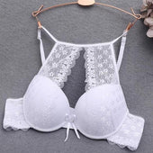 Bralette-BH mit dekorativer Spitze-Bombardina.de