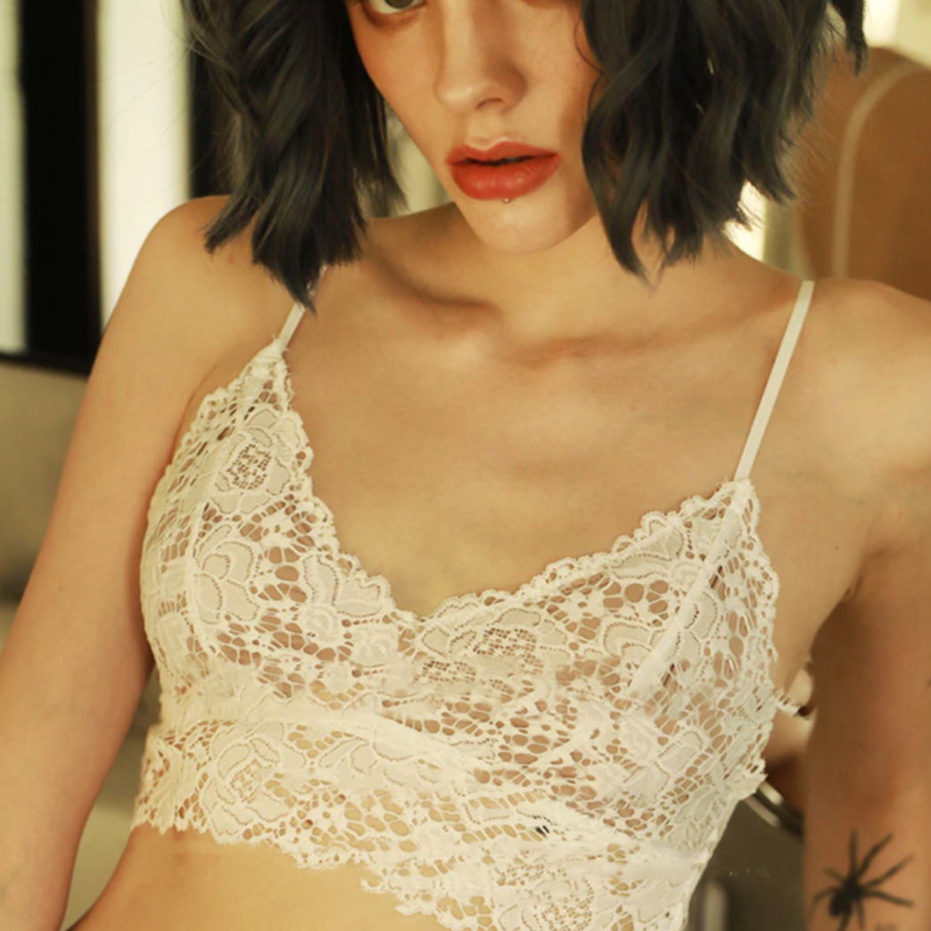 Bralette-BH aus Spitze-Bombardina.de