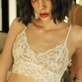 Bralette-BH aus Spitze-Bombardina.de