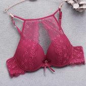 Bralette-BH mit dekorativer Spitze-Bombardina.de