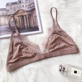 Bralette-BH aus Satin-Bombardina.de