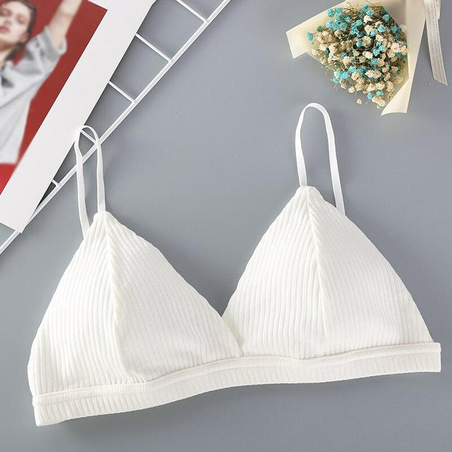 Gestreifter Bralette-BH-Bombardina.de