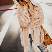 Damen-Fleece-Sweatshirt ohne Verschluss-Bombardina.de