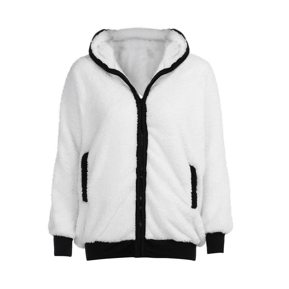 Damen-Fleece-Sweatshirt mit Ohren-Bombardina.de