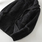 Damen-Fleece-Sweatshirt mit Stehkragen-Bombardina.de