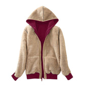 Damen-Fleece-Sweatshirt aufgewärmt-Bombardina.de