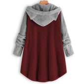 Damen-Fleece-Sweatshirt mit Katzenohren-Bombardina.de