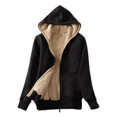 Damen-Fleece-Sweatshirt aufgewärmt-Bombardina.de