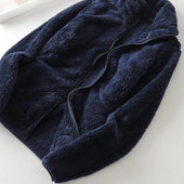 Damen-Fleece-Sweatshirt mit Stehkragen-Bombardina.de