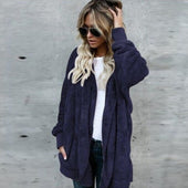 Damen-Fleece-Sweatshirt ohne Verschluss-Bombardina.de