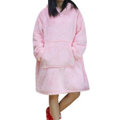 Lang geschnittenes Fleece-Sweatshirt für Damen-Bombardina.de