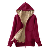 Damen-Fleece-Sweatshirt aufgewärmt-Bombardina.de