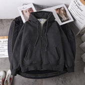 Warmer Damen-Hoodie aufgewärmt-Bombardina.de