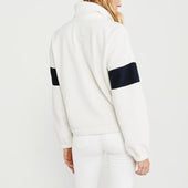 Damen-Fleece-Sweatshirt mit Reißverschluss-Bombardina.de