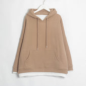 Damen-Hoodie mit kontrastierenden Elementen-Bombardina.de