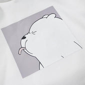 Damen-Kapuzenpullover mit Teddybär-Print-Bombardina.de