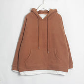 Damen-Hoodie mit kontrastierenden Elementen-Bombardina.de