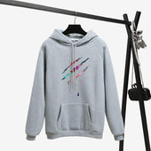 Damen-Hoodie mit Krallenmotiv-Bombardina.de