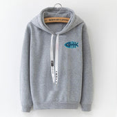 Damen-Hoodie mit dem Aufdruck Fisch-Bombardina.de