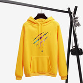 Damen-Hoodie mit Krallenmotiv-Bombardina.de