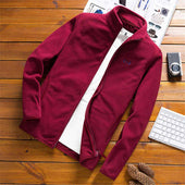 Herren-Fleece-Sweatshirt mit Patch-Bombardina.de