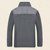 Herren-Fleece-Sweatshirt mit bunten Reißverschlüssen-Bombardina.de