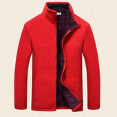 Herren-Fleece-Sweatshirt mit buntem Futter-Bombardina.de
