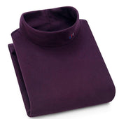 Herren-Fleece-Sweatshirt mit Stickerei am Kragen-Bombardina.de