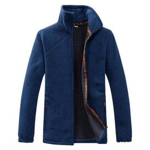 Herren-Fleece-Sweatshirt mit Kragen-Bombardina.de