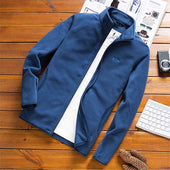 Herren-Fleece-Sweatshirt mit Patch-Bombardina.de