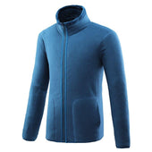 Herren-Fleece-Sweatshirt mit Kragen-Bombardina.de