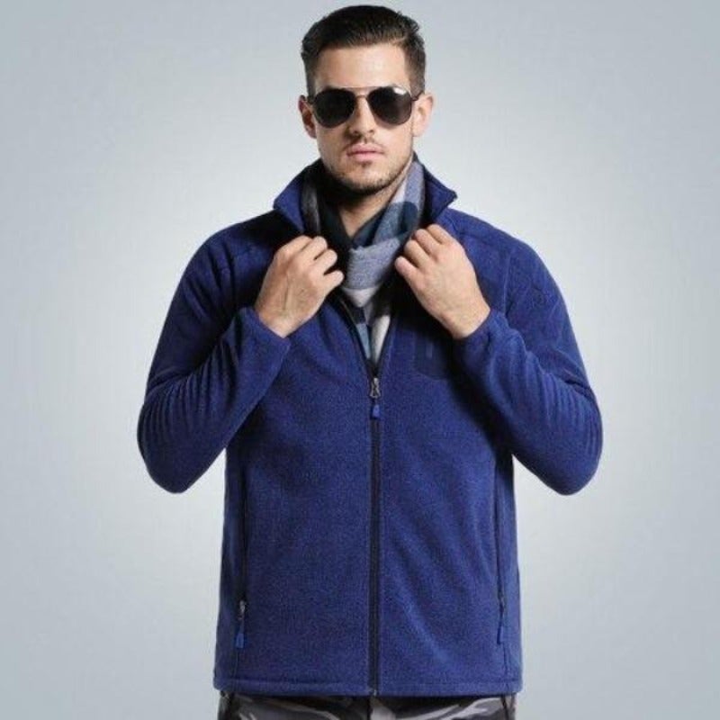 Herren-Fleece-Sweatshirt mit Taschen-Bombardina.de