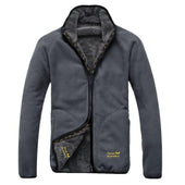 Herren-Fleece-Sweatshirt mit grauem Futter-Bombardina.de