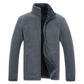 Herren-Fleece-Sweatshirt mit Kragen-Bombardina.de