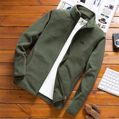 Herren-Fleece-Sweatshirt mit Patch-Bombardina.de