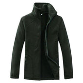 Herren-Fleece-Sweatshirt mit Kragen-Bombardina.de