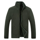 Herren-Fleece-Sweatshirt mit Kragen-Bombardina.de