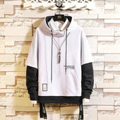 Zweifarbiger Herren-Hoodie-Bombardina.de
